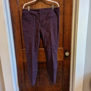 Loft purple skinny pants